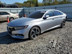 Salvage cars for sale at Augusta, GA auction: 2019 Honda Accord Sport
