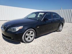 Salvage cars for sale from Copart Arcadia, FL: 2007 BMW 530 I