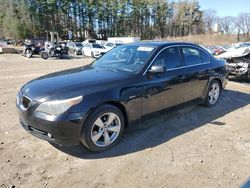 Salvage cars for sale at North Billerica, MA auction: 2006 BMW 530 XI
