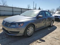 Salvage cars for sale at Lansing, MI auction: 2014 Volkswagen Passat S