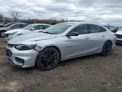 Chevrolet salvage cars for sale: 2018 Chevrolet Malibu LT