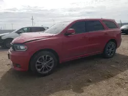 Salvage cars for sale from Copart Greenwood, NE: 2019 Dodge Durango GT