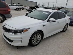 Salvage cars for sale at Haslet, TX auction: 2018 KIA Optima LX