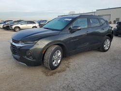 Salvage cars for sale at Kansas City, KS auction: 2019 Chevrolet Blazer 3LT