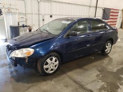 Salvage cars for sale at Avon, MN auction: 2003 Toyota Corolla CE