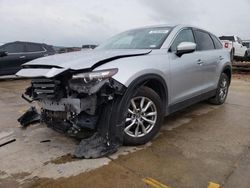 Salvage cars for sale at Grand Prairie, TX auction: 2018 Mazda CX-9 Touring