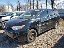 Salvage cars for sale from Copart Central Square, NY: 2015 Nissan Quest S