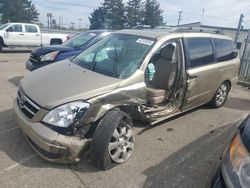 Salvage cars for sale at Moraine, OH auction: 2007 Hyundai Entourage GLS
