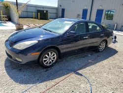Salvage cars for sale from Copart Arcadia, FL: 2003 Lexus ES 300
