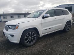 Salvage cars for sale from Copart Airway Heights, WA: 2017 Jeep Grand Cherokee Overland