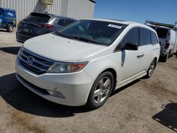 Salvage cars for sale from Copart Tucson, AZ: 2012 Honda Odyssey Touring