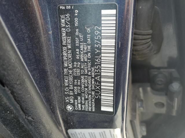 2006 BMW X5 3.0I