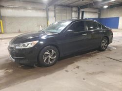 Salvage cars for sale at Chalfont, PA auction: 2017 Honda Accord LX