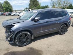 Salvage cars for sale at Finksburg, MD auction: 2019 Honda Pilot Touring