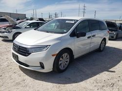 Honda Odyssey lx salvage cars for sale: 2021 Honda Odyssey LX