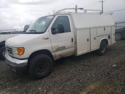 Ford Econoline e350 Super Duty salvage cars for sale: 2004 Ford Econoline E350 Super Duty Cutaway Van