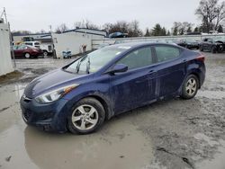 Salvage cars for sale at Albany, NY auction: 2014 Hyundai Elantra SE