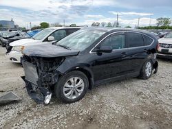 Salvage cars for sale at Des Moines, IA auction: 2013 Honda CR-V EXL