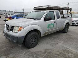 Salvage trucks for sale at Sun Valley, CA auction: 2007 Nissan Frontier King Cab XE