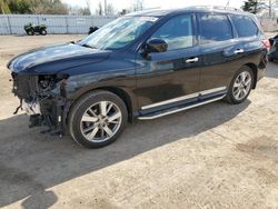 Salvage cars for sale at Bowmanville, ON auction: 2014 Nissan Pathfinder S