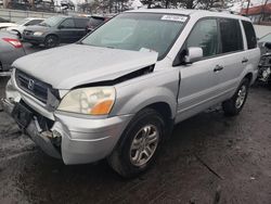 Salvage cars for sale at New Britain, CT auction: 2004 Honda Pilot EXL