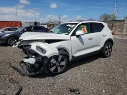 Salvage cars for sale at auction: 2021 Volvo XC40 T5 Momentum
