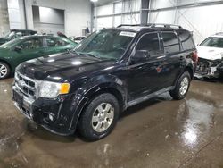 Salvage cars for sale at auction: 2012 Ford Escape Limited