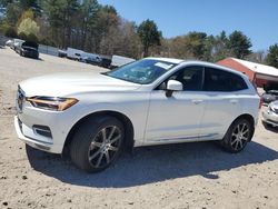 Salvage cars for sale from Copart Mendon, MA: 2018 Volvo XC60 T6 Inscription