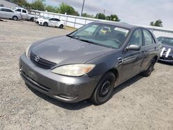 Salvage cars for sale from Copart Sacramento, CA: 2002 Toyota Camry LE