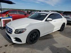 Salvage cars for sale at Grand Prairie, TX auction: 2018 Mercedes-Benz E 300