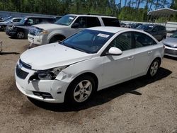 Salvage cars for sale at Harleyville, SC auction: 2014 Chevrolet Cruze LT