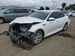 KIA Optima lx Vehiculos salvage en venta: 2016 KIA Optima LX