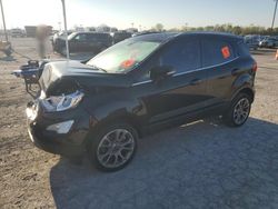 Salvage cars for sale at Indianapolis, IN auction: 2019 Ford Ecosport Titanium