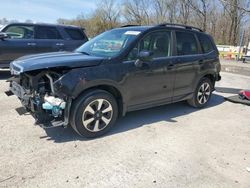 Salvage cars for sale from Copart Ellwood City, PA: 2018 Subaru Forester 2.5I Limited