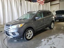 Salvage cars for sale at Albany, NY auction: 2018 Ford Escape SE