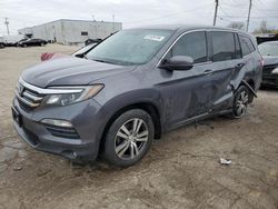 Salvage cars for sale at Chicago Heights, IL auction: 2017 Honda Pilot EXL