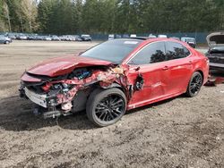 Salvage cars for sale at Graham, WA auction: 2022 Toyota Camry XSE