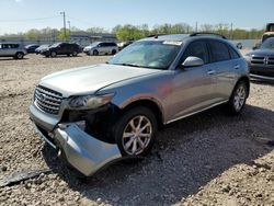 Salvage cars for sale from Copart Louisville, KY: 2008 Infiniti FX35