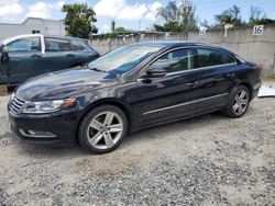 Salvage cars for sale at Opa Locka, FL auction: 2013 Volkswagen CC Sport
