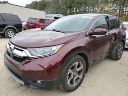 Salvage cars for sale at Seaford, DE auction: 2018 Honda CR-V EXL