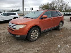 Salvage cars for sale at Oklahoma City, OK auction: 2008 Ford Edge SEL