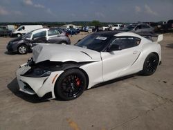 Salvage cars for sale at Grand Prairie, TX auction: 2020 Toyota Supra Base