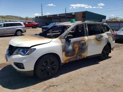 Salvage cars for sale at Colorado Springs, CO auction: 2018 Nissan Pathfinder S