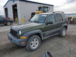 Salvage cars for sale from Copart Airway Heights, WA: 2007 Jeep Liberty Sport