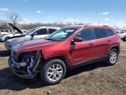 SUV salvage a la venta en subasta: 2017 Jeep Cherokee Latitude