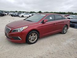 Vehiculos salvage en venta de Copart San Antonio, TX: 2016 Hyundai Sonata SE