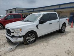 Salvage cars for sale at San Antonio, TX auction: 2021 Ford F150 Supercrew