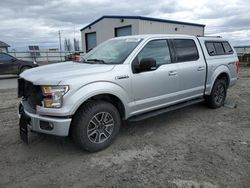 Salvage cars for sale from Copart Airway Heights, WA: 2017 Ford F150 Supercrew