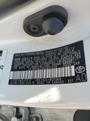 2012 Toyota Corolla Base