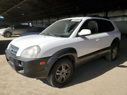 Salvage cars for sale from Copart Phoenix, AZ: 2006 Hyundai Tucson GLS